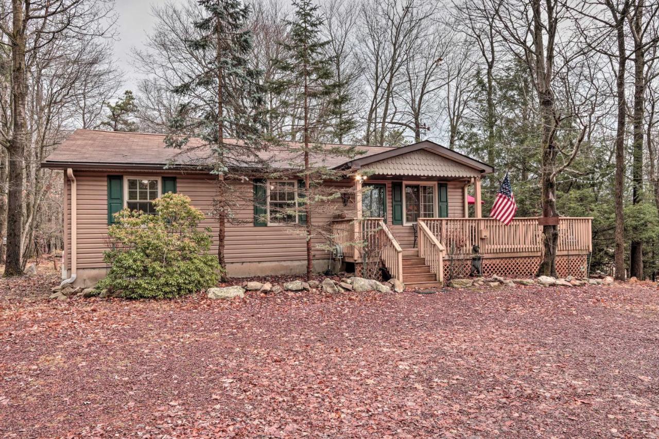 Poconos Home With Game Room Walk To Lake Harmony! Esterno foto